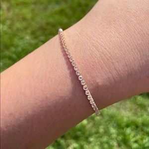 Golden Tennis bracelet